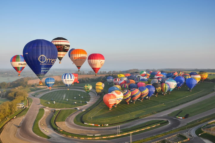 82 Hot Air Balloons Launch from Lydden Hill Race Circuit Credit Exclusive Ballooning.jpg