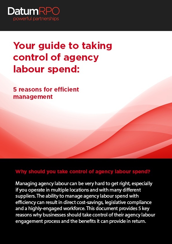 Managing agency labour spend: 5 reasons for efficient management