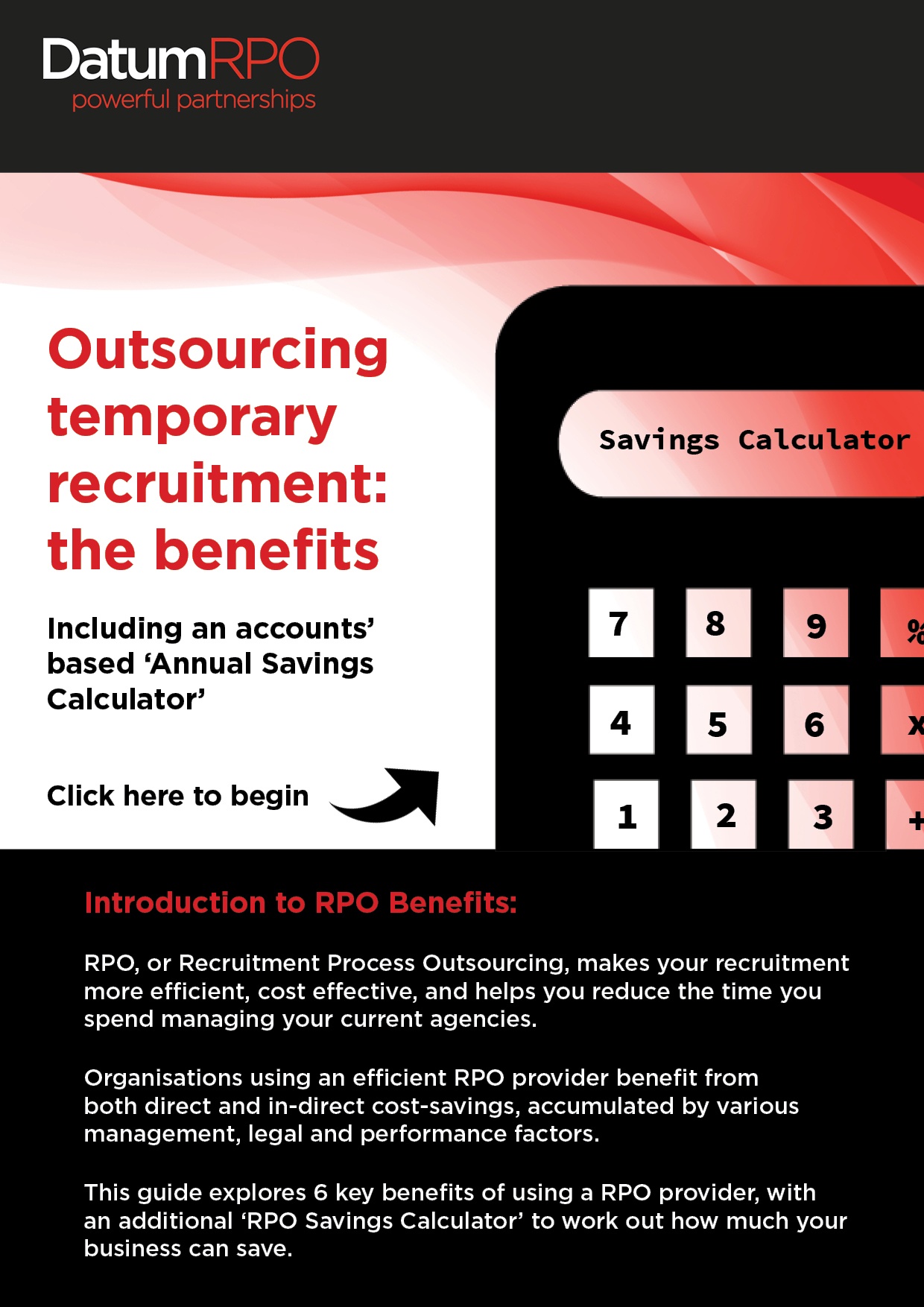 Your guide to recruitment process outsourcing and savings calculator